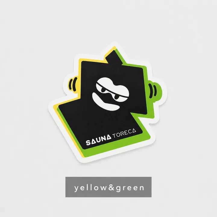 ステッカー（yellow&green）